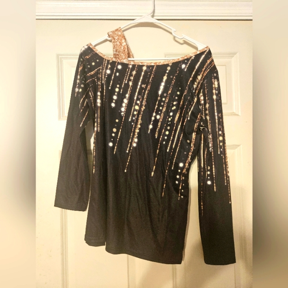 Off The Shoulder Long Sleeve Shirt